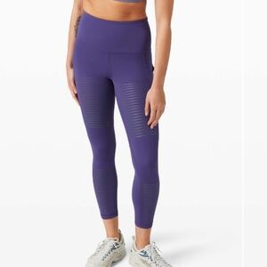 Lululemon Rogue Renegade Super High-Rise Tight 25" Midnight Orchid EUC